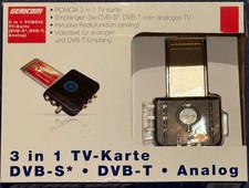 Gericom 3 in 1 TV Karte     DVB-S* - DVB-T - Analog 