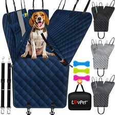 LovPet® 2in1 Hundedecke für Auto Rückbank & Kofferraum Kofferraumschutz