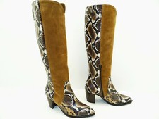 Maripe 29328 Schuhe Stiefel Kniehoch Cowboy Western Winter Damen Leder Gr.39 NEU