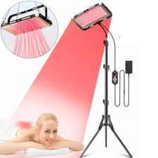 Rotlicht 96LED Therapie Infrarotlampe Schmerzlinderung Physiotherapie Ganzkörper