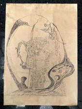 Salvador dali zeichnung auf - salvador,