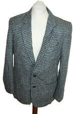 Harris Tweed Sakko  Gr. 52 42R  Herren – 100% Wolle  Lubiana Blazer Jackett