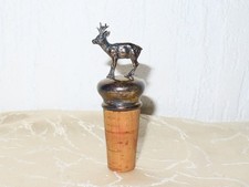 Zierkorken mit Silberfigur  "