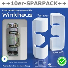 10 x Fenster Abdeckkappe