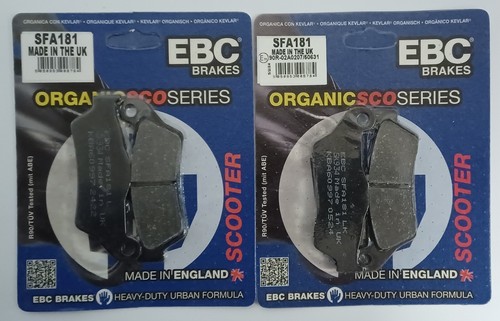 Ebc organic bremsbeläge vorne - bremsbeläge,