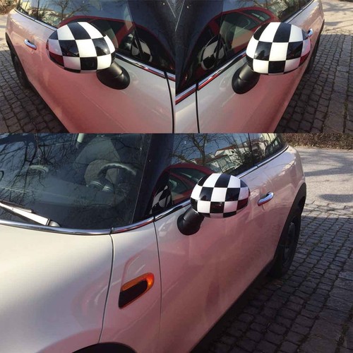 Spiegelkappen checkered - in,