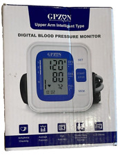 GPZON Blutdruckmesser Oberarm Manschette Gesundheit Monitoring - blau