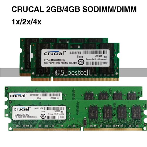 2gb 4gb 8gb - 16gb, ddr2