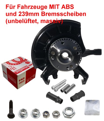 Achsschenkel radlagergehäuse - achsschenkel,