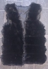 Fellweste XS-S schwarz