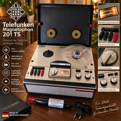 Telefunken magnetophon 201 - telefunken, ts