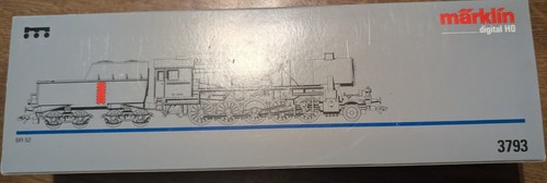 Märklin dampflok 3793 - ho,,