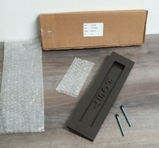 Briefkasten Briefkastenschlitz dunkelbraun IRON RUST POST Gusseisen Neu OVP