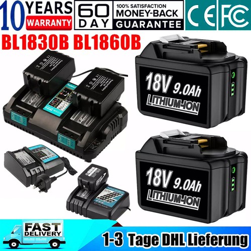 18v 12ah 9ah - 6ah, makita