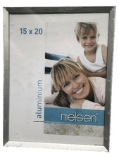 nielsen Bilderrahmen Aluminium 15x20 cm Silber Modern Pixel
