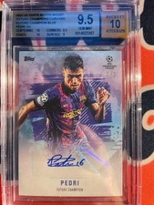 Topps Pedri Auto /5 BGS 9,5