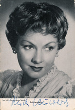 Ruth Leuwerik Autogrammkarte