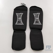METAL BOXE MB153 Protège-tibias/Pieds Noir Taille L MB153NL