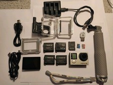 GoPro Hero 4 Silver + viel Zubehör Top Zustand 