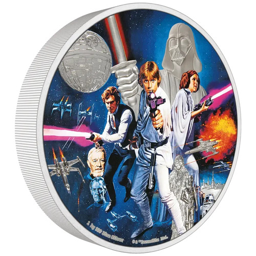 Silbermünze 1kg star wars - star, wars™