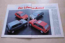 Sport Auto 02/1992 Peugeot 106 XSi mit 94PS besser als...?