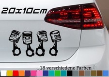 Zylinder Kolben 20x10cm Auto