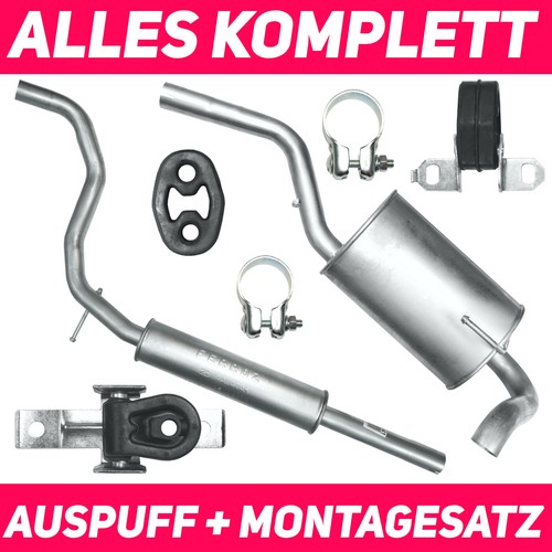 Auspuff für volkswagen lupo - volkswagen,