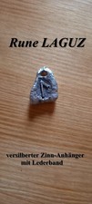 Rune LAGUZ Anhänger Amulett