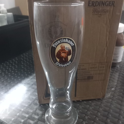 Franziskaner weissbierglas - franziskaner,