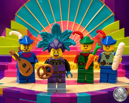 Lego minifiguren burgvolk - minifiguren,