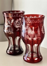 2 antike Egermann Jagdbecher