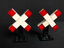 Lego 2x Andreaskreuz Zug