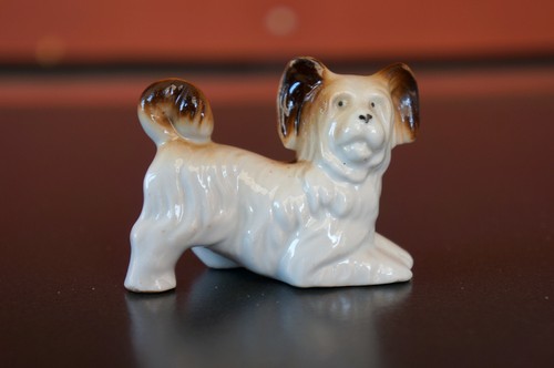 Alte porzellanfigur hundefigur - alte,