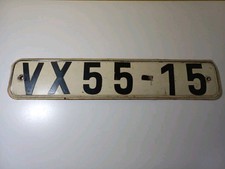 DDR KFZ-Kennzeichen Nummernschilder VX55 - 15