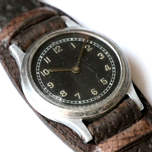 Antike aluminium uhr - antike,