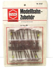 Spur H0 Busch 8107 Set Telegraphenmasten Bausatz OVP (4649k)