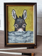 Neugieriger Esel Original