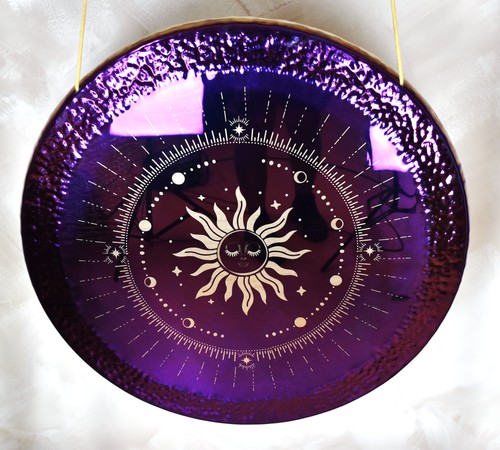 Neusilber gong - neusilber,