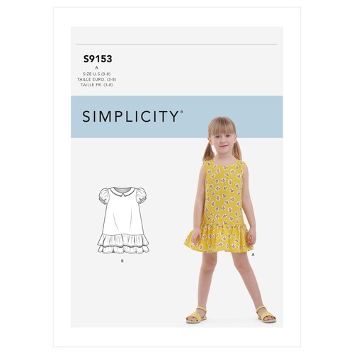 Simplicity 9153 kinder tropfen - simplicity,
