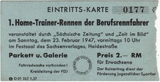 alte Eintrittskarte 1947 1
