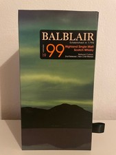 BALBLAIR 1999, 2nd Release, Single Malt