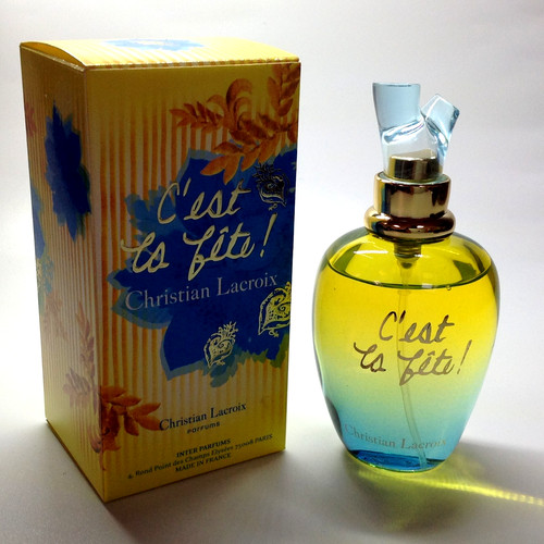 Christian lacroix est la - christian, c'est