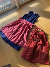 Vintage Dirndl Blau 38-40 Mit