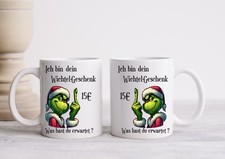Grinch Wichtelgeschenk Tasse