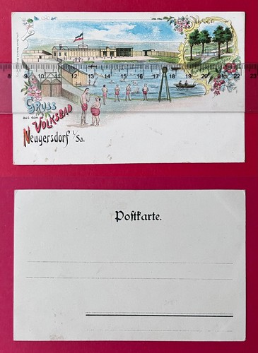 Litho neugersdorf 1900 - litho, um
