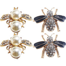 2 Stück Schuhclips aus Metall