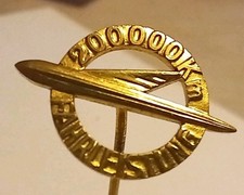 Opel anstecknadel 200 - opel, km