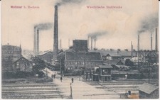 Ak Bochum Weitmar, Stahlwerk