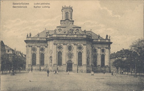 Saarbrücken ludwigskirche - saarbrücken,,