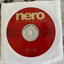 Nero burning rom - cd, ahead